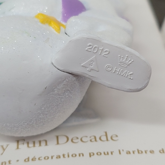 Hallmark Keepsake 2012 Frosty Fun Decade Christmas Tree Ornament Snowman 3rd NIB - Picture 6 of 10